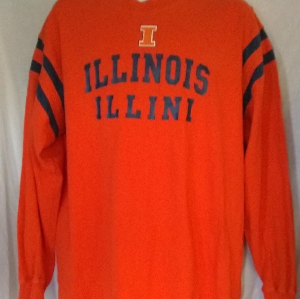 SZ L mens University Of IL stadium long sleeve